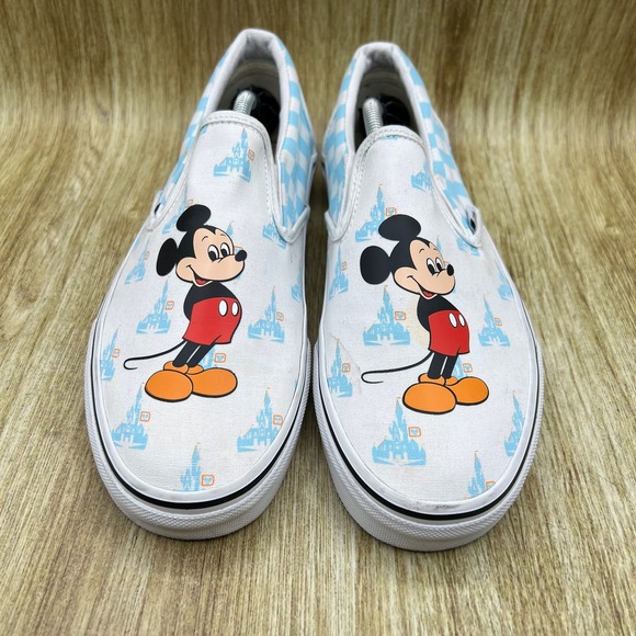 Vans x Disney Slip On Womens 9.5 Mickey Mouse Walt Disney World 50th Anniversary - Picture 2 of 10